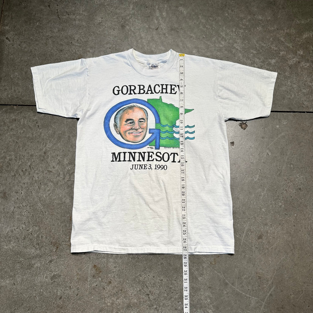 1990 Mikhail Gorbachev Minnesota Vintage Tee