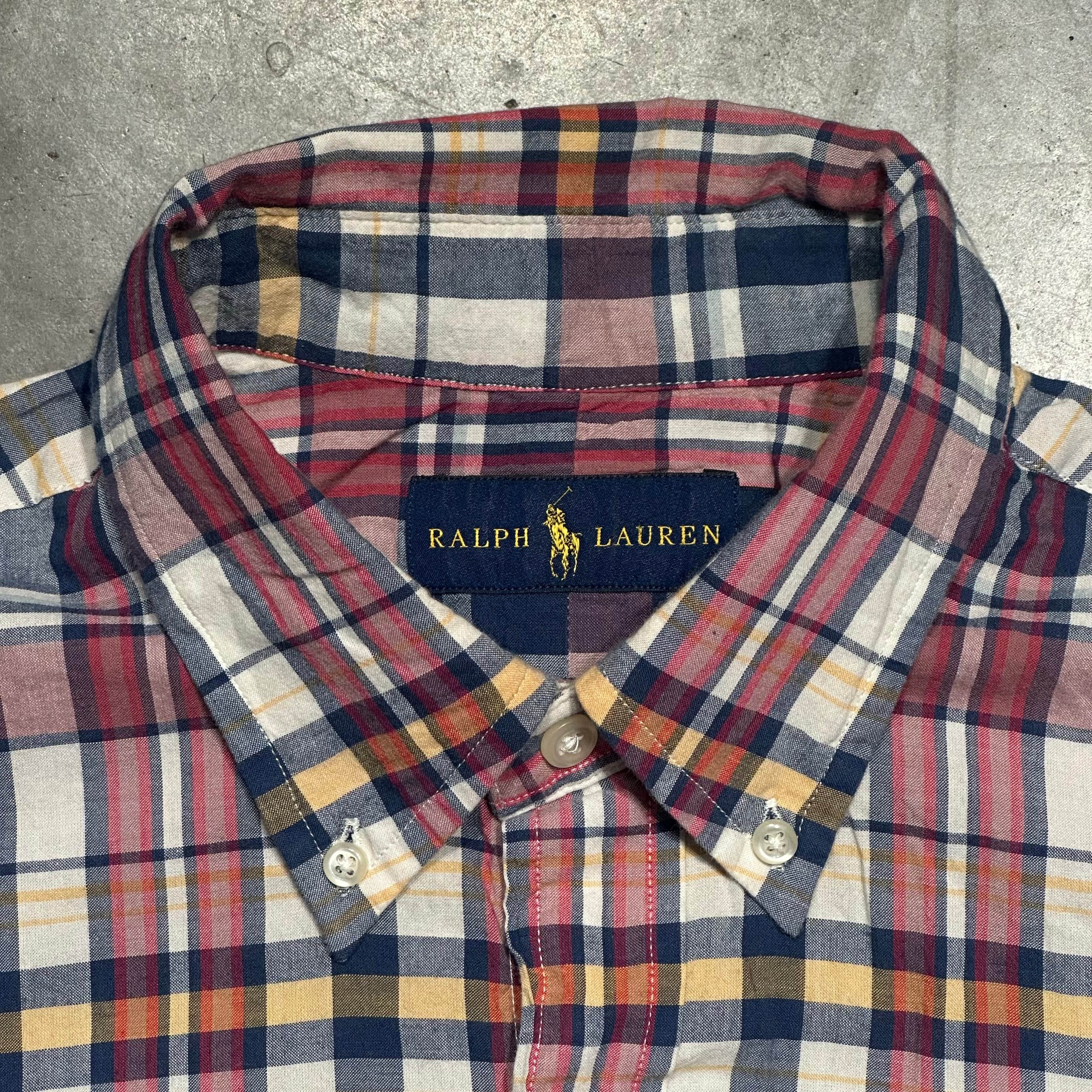 Ralph Lauren Full Plaid Button Up Short Sleeve