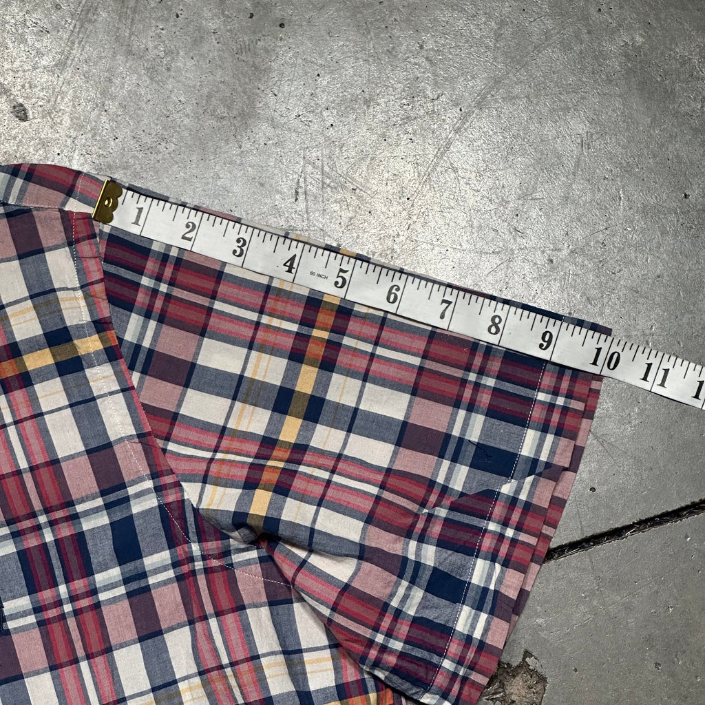 Ralph Lauren Full Plaid Button Up Short Sleeve