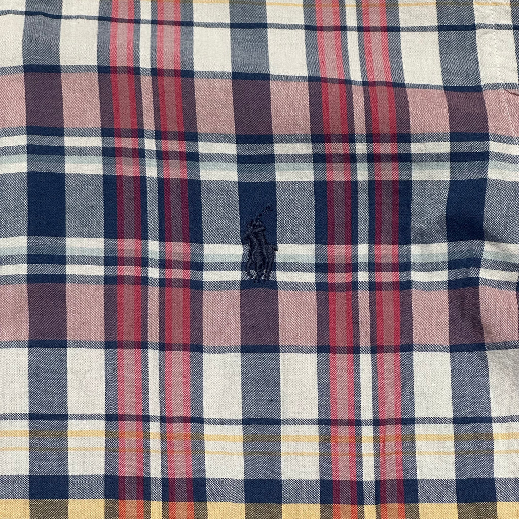 Ralph Lauren Full Plaid Button Up Short Sleeve