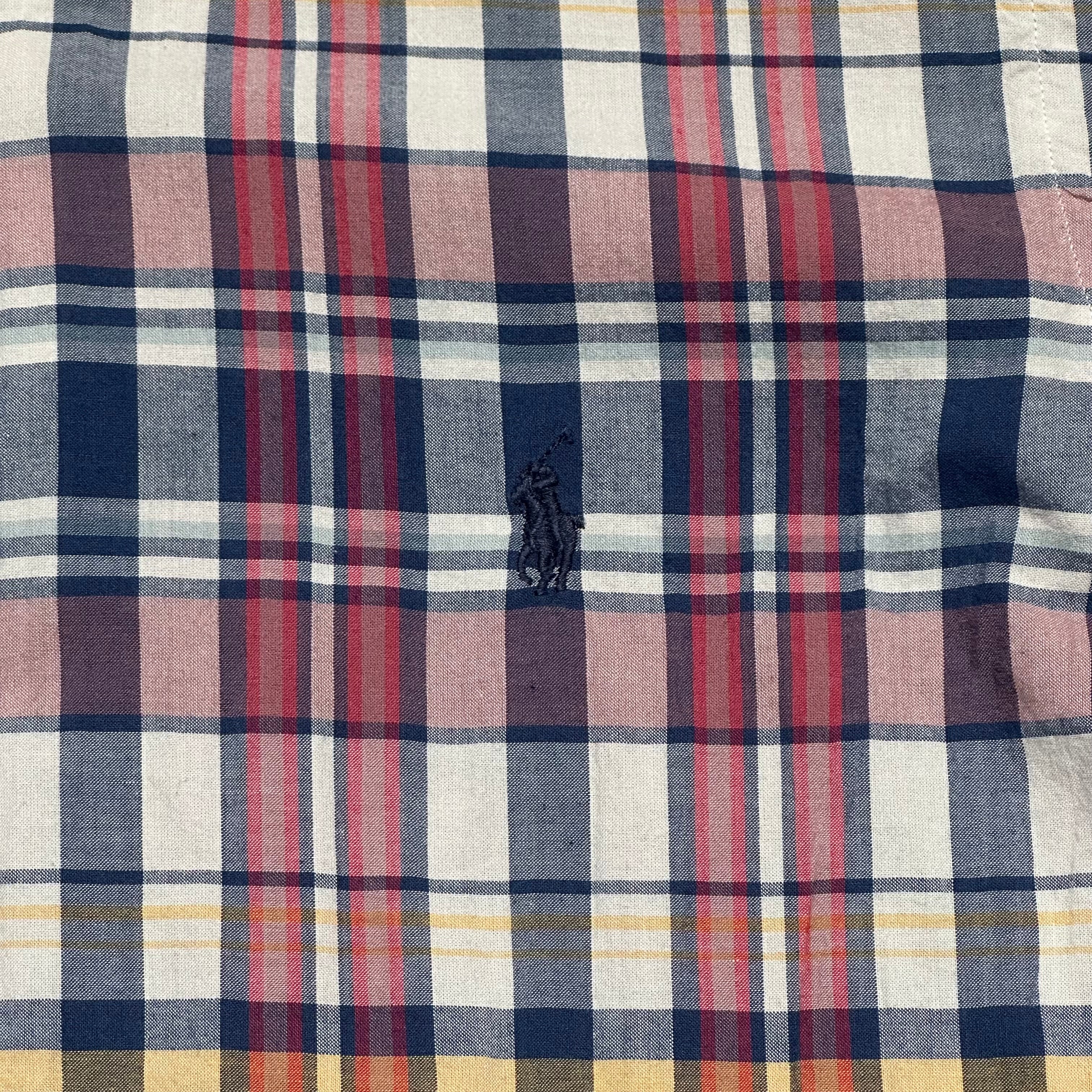 Ralph Lauren Full Plaid Button Up Short Sleeve